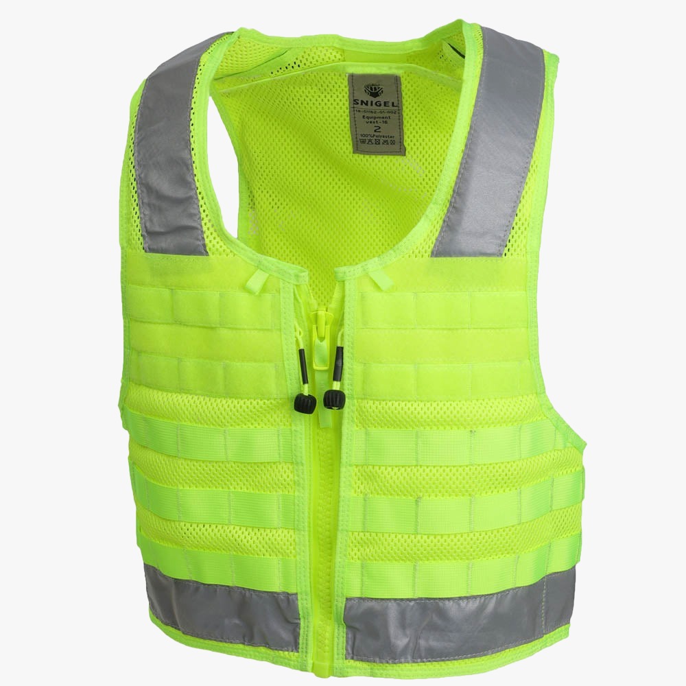 Snigel Equipment Vest-16 – väst, high-vis gul