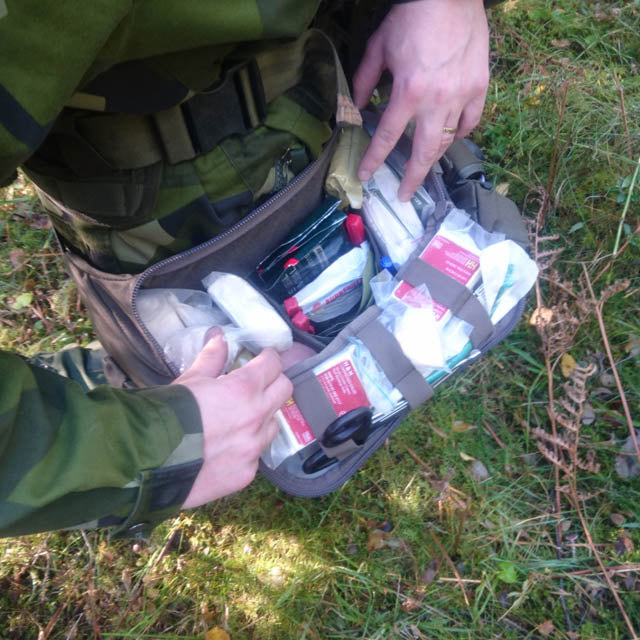 Snigel 6L Funny Pack - Mångsidig Patrullväska (Grå)