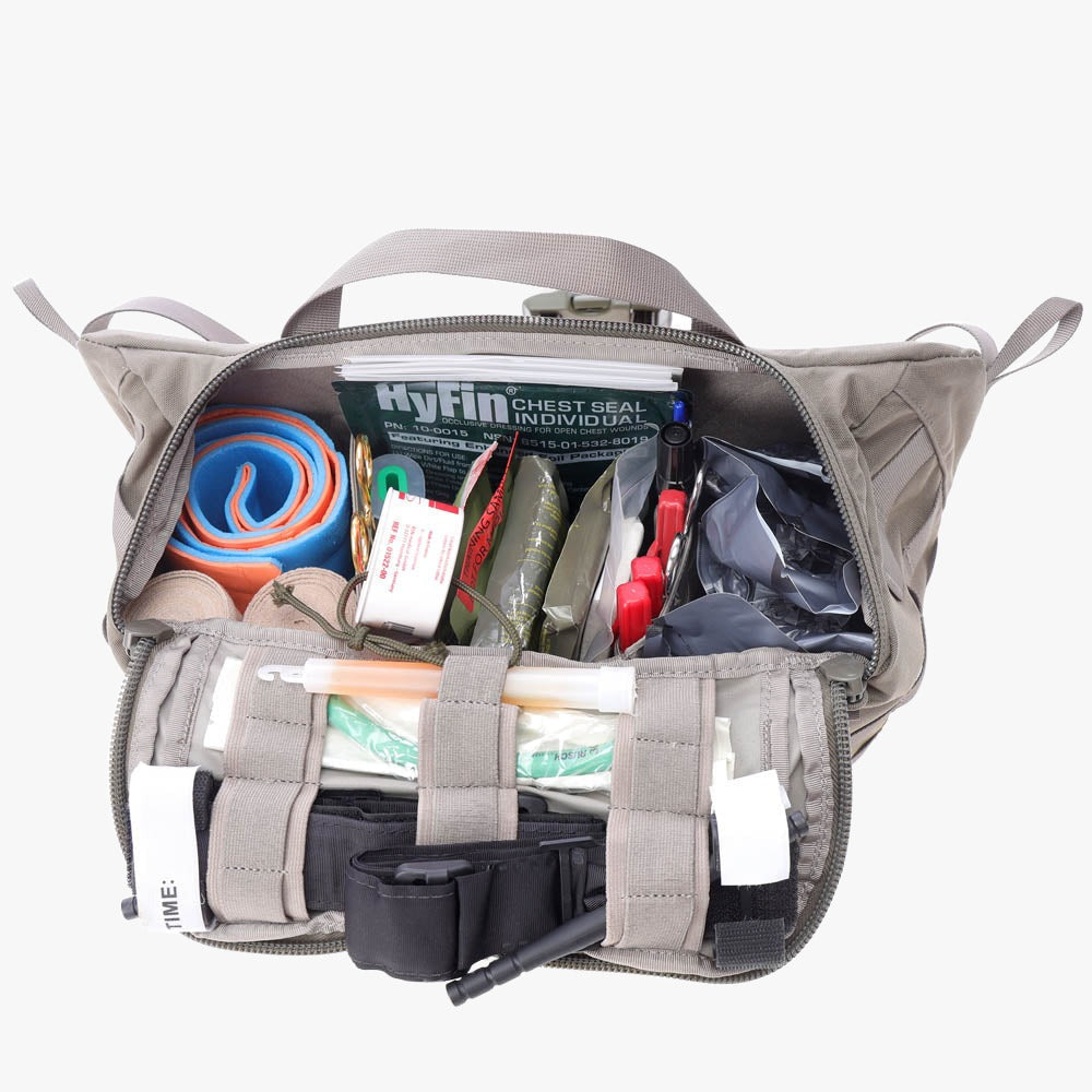 Snigel 6L Funny Pack - Mångsidig Patrullväska (Grå)