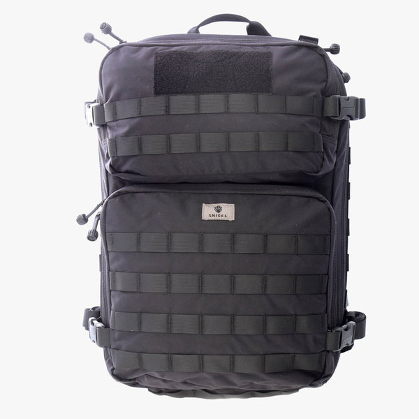 Snigel Specialist Backpack 30L – modulär insatsryggsäck, svart
