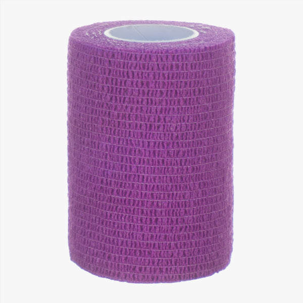 Vitri Självfix Elastisk Binda Självhäftande Lila 7,5 cm x 4,6 m