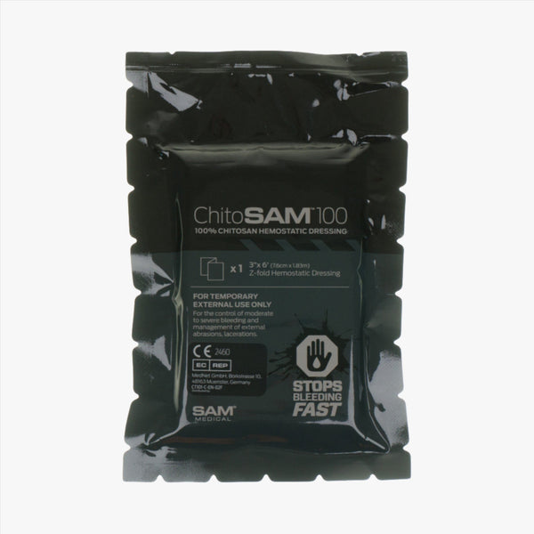 ChitoSAM™ 100 Hemostatisk Gasväv (Z-vikt, 7,6cm x 1,8m)
