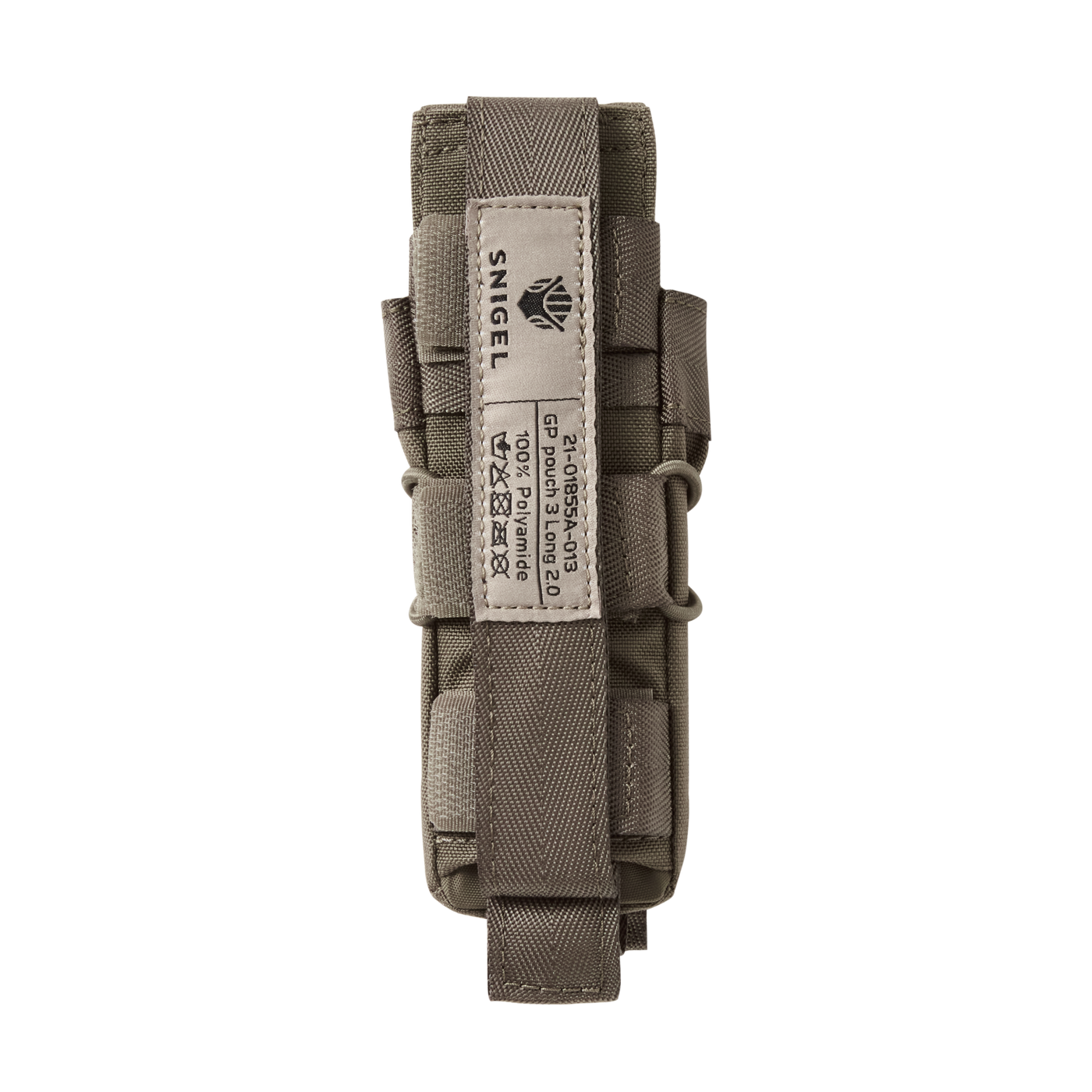 Snigel GP Pouch 3 Long - Avlång Universalficka (Grå)