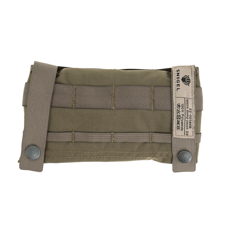 Snigel Micro dump pouch 2.0 Grey