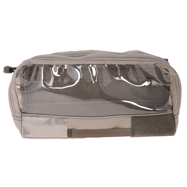 Snigel Large Insert Pouch 1.0 – insatsficka med kardborre, 33×16×10 cm, FM grå