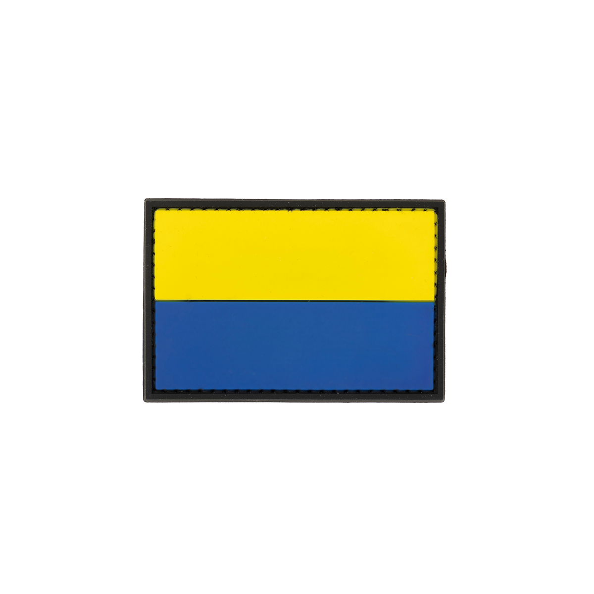 Snigel Blå/Gult märke 40 × 27 mm – Kardborremärke (Blå/Gul)