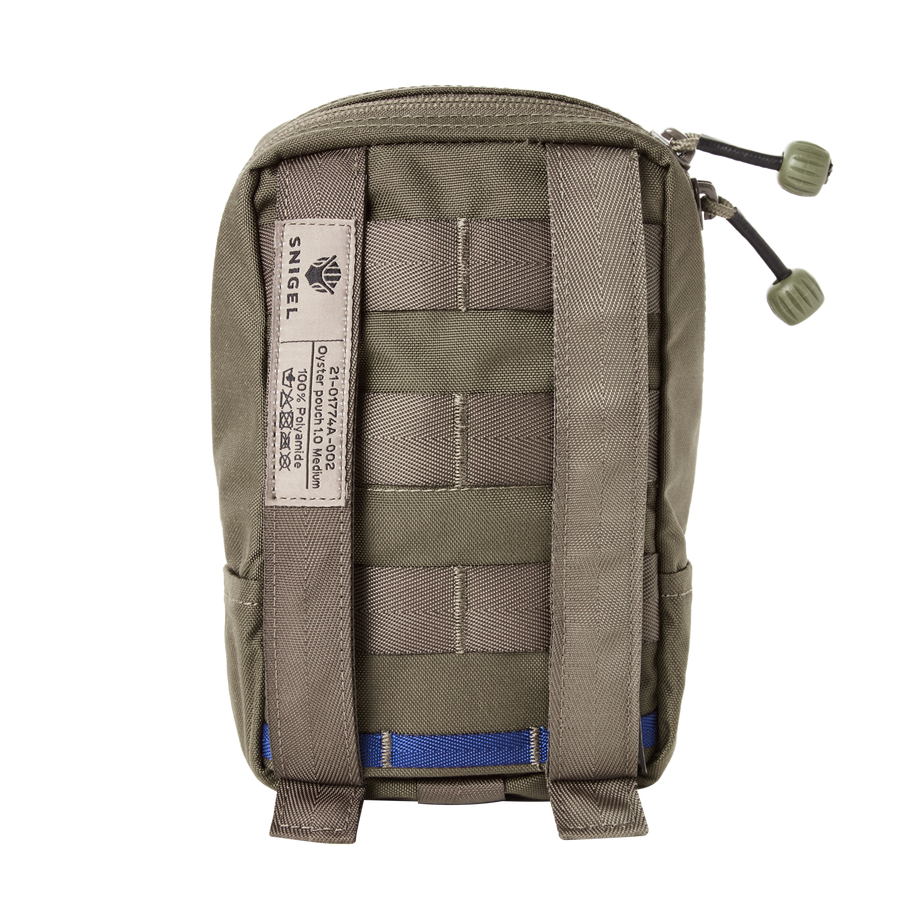 Snigel Oyster Pouch Medium - Fällbar Organiseringsficka (Grå)