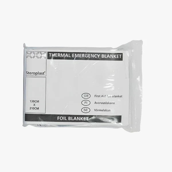 Räddningsfilt Steroplast – Emergency Silver Insulation Blanket — 130x210cm