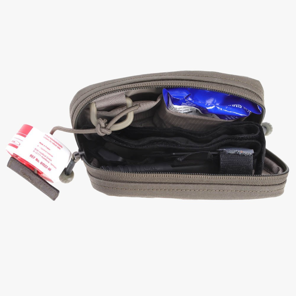 Snigel Oyster Pouch Medium - Fällbar Organiseringsficka (Grå)