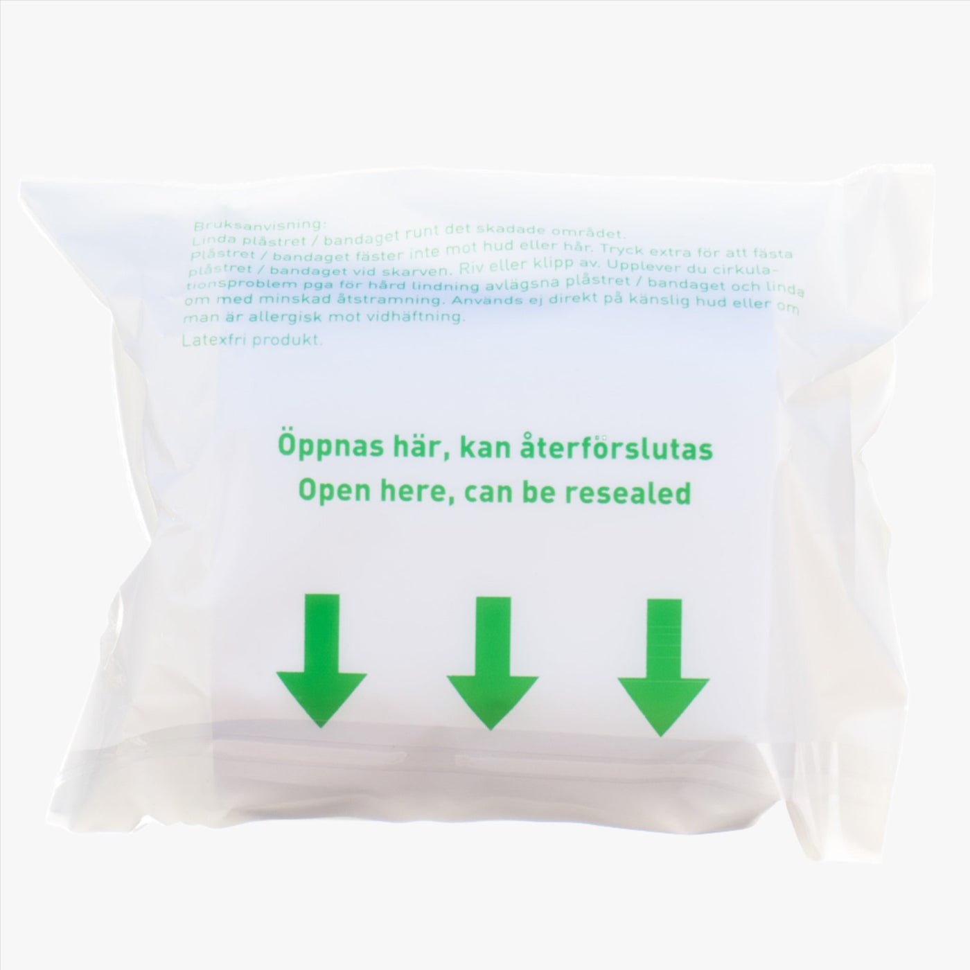 Skumförband Vitri Fixoförband — självhäftande & absorberande — 10 cm x 1 m