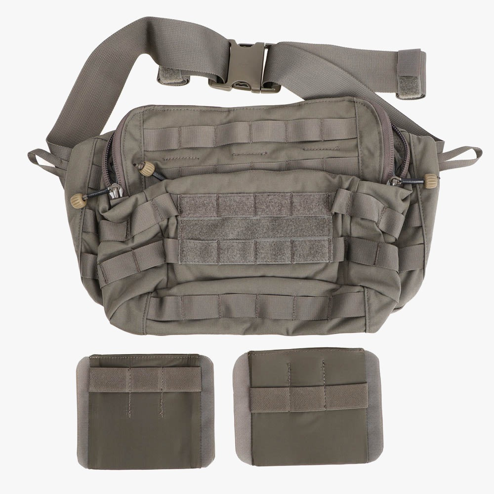 Snigel 6L Funny Pack - Mångsidig Patrullväska (Grå)