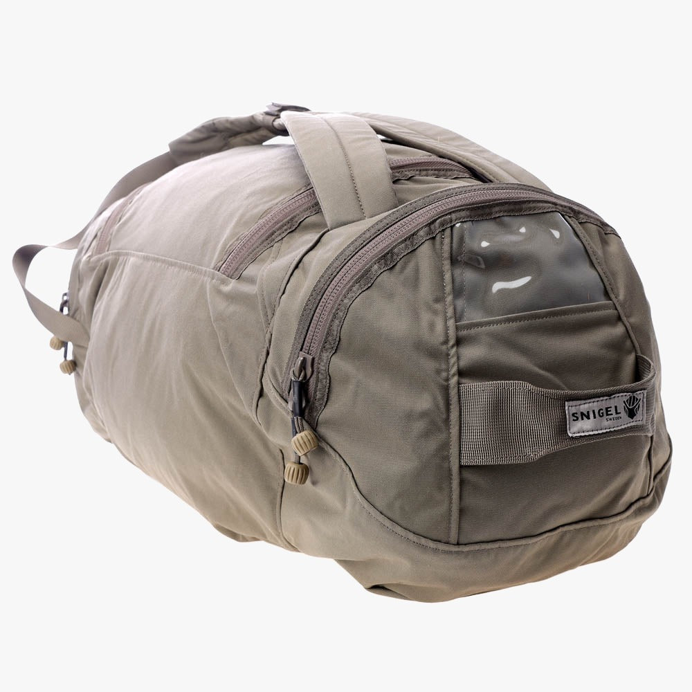 Snigel 90L Duffel Bag-17 – duffel- och ryggsäcksmodell, grå