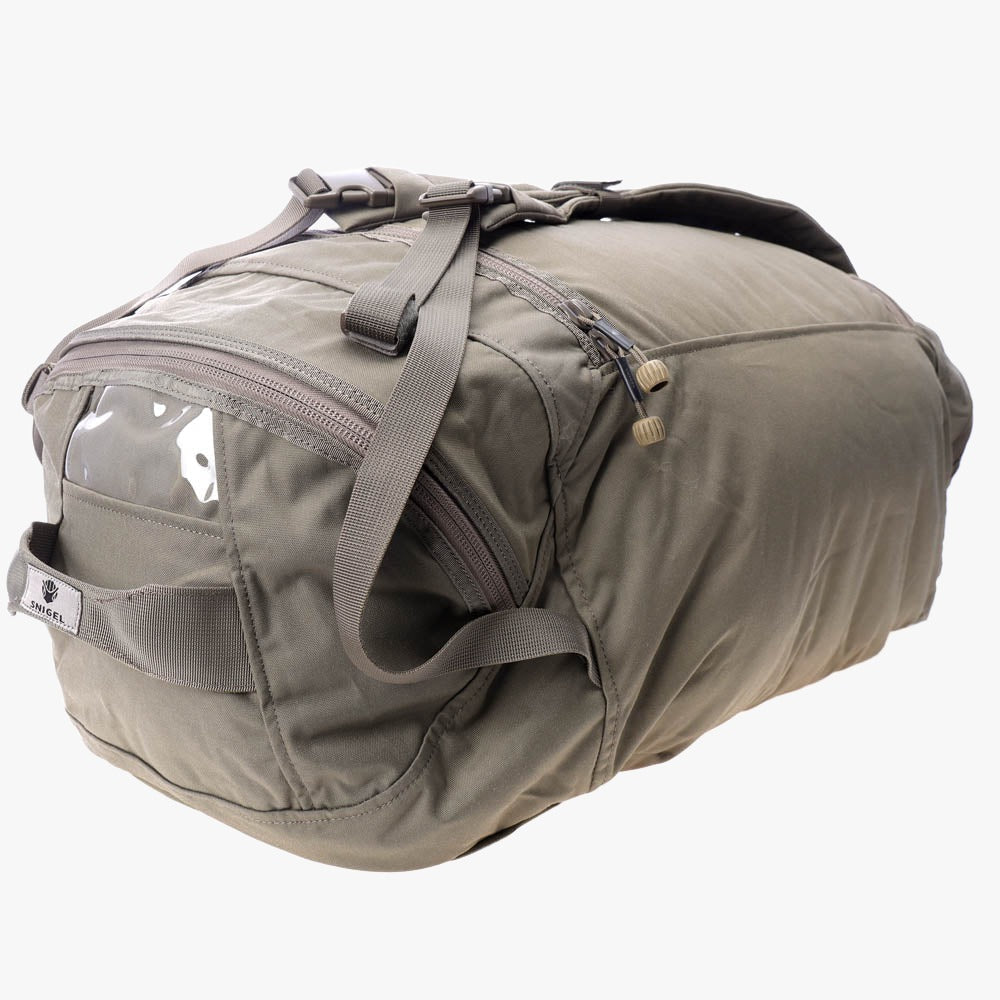 Snigel 55L Duffel Bag-17 – duffel- och ryggsäcksmodell, grå
