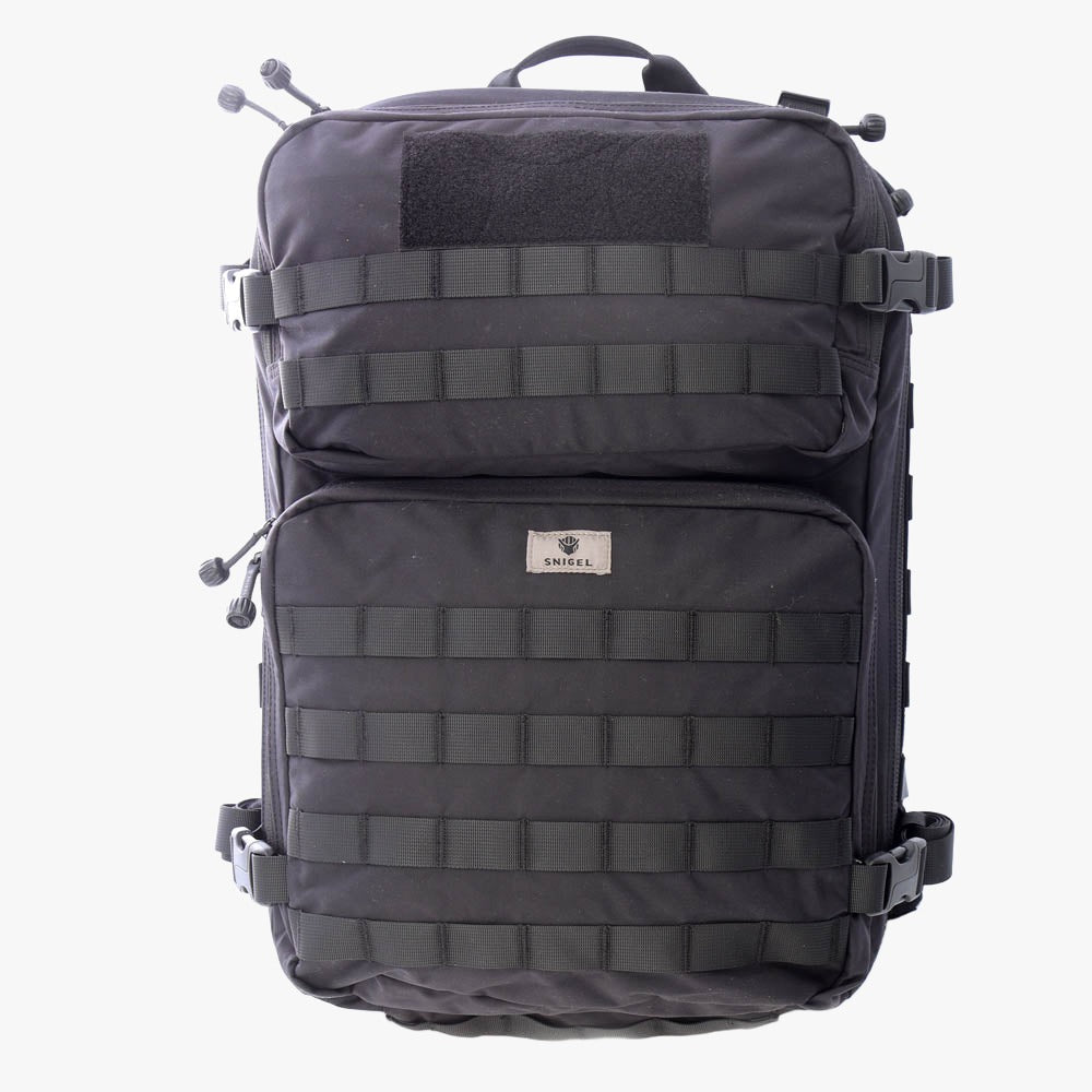 Snigel Specialist Backpack 30L – modulär insatsryggsäck, grå