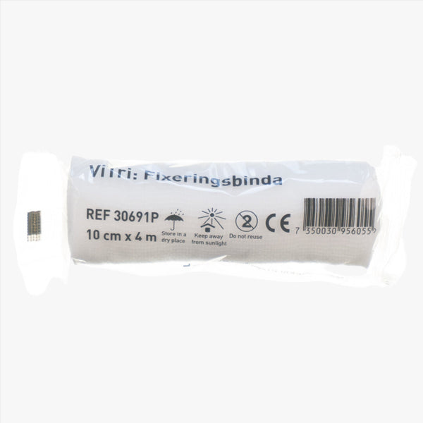 Vitri Fixeringsbinda 10 cm x 4 m 12 st
