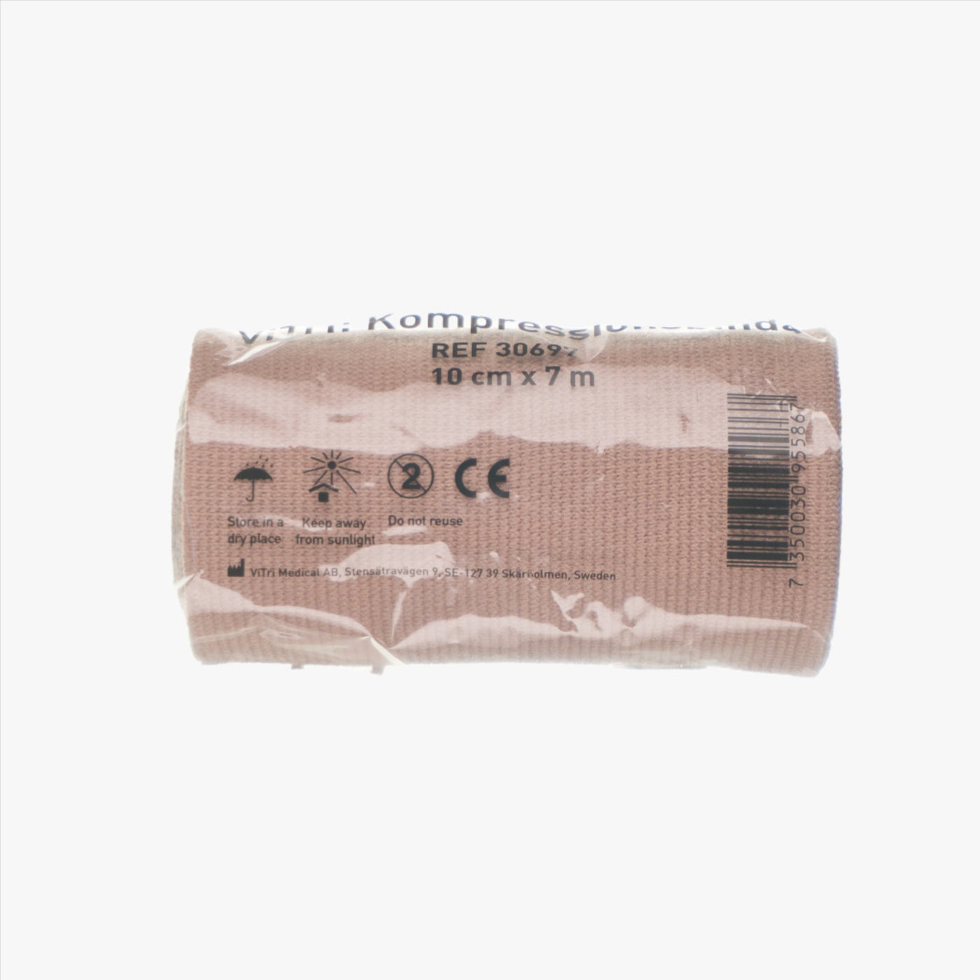 Vitri Kompressionsbinda 10 cm x 7 m 10 st
