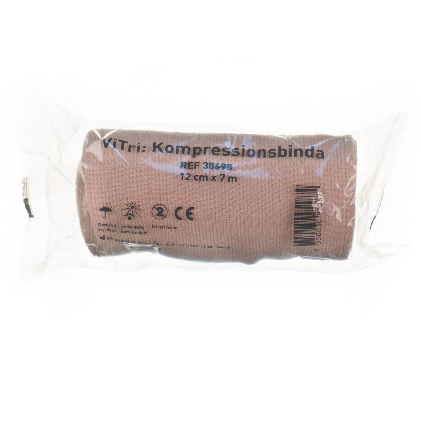 Vitri Kompressionsbinda 12 cm x 7 m