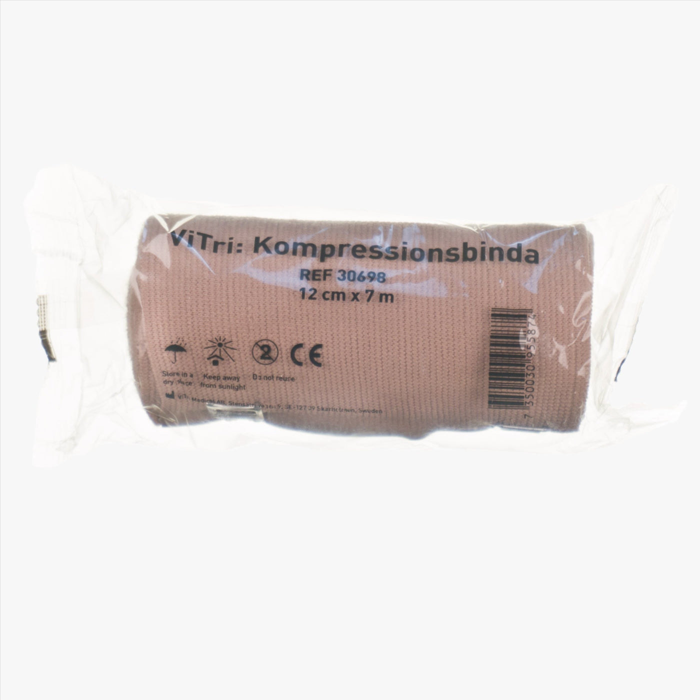 Vitri Kompressionsbinda 12 cm x 7 m 10 st