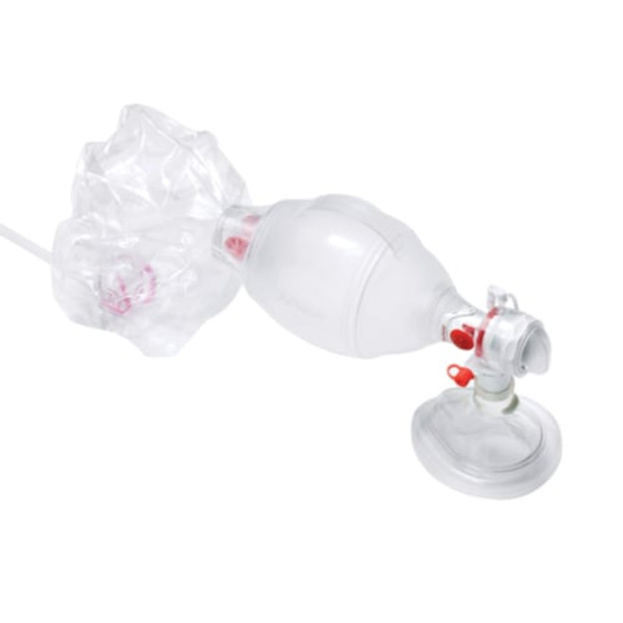 Ambu SPUR II Pediatrik med tryckbegränsande ventil och mask i storlek 0 och 1