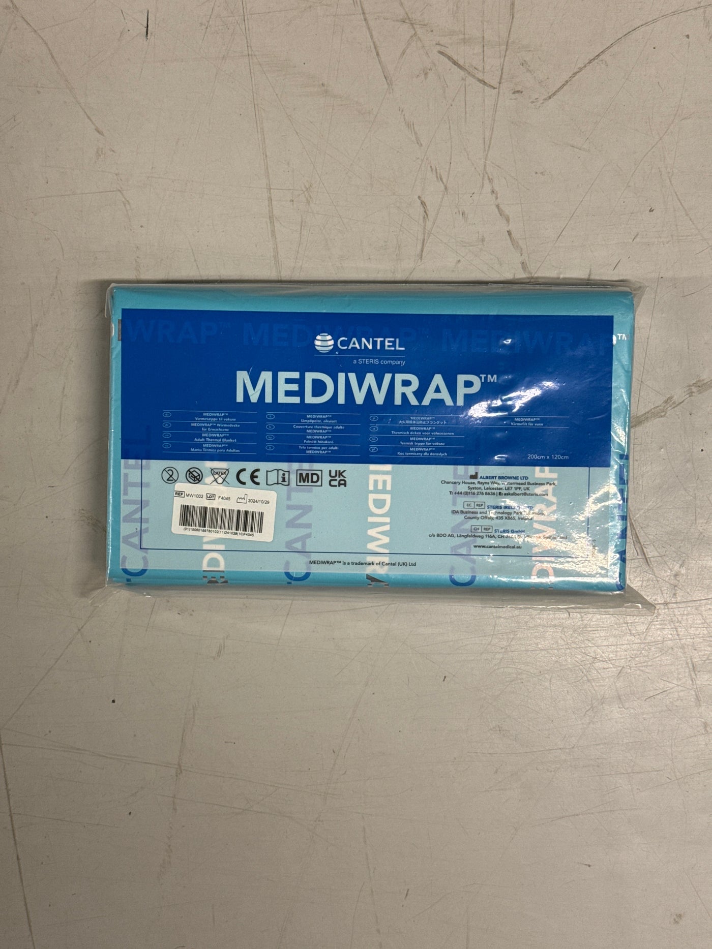 Räddningsfilt Mediwrap – Thermal Warming Blanket – 200x120cm
