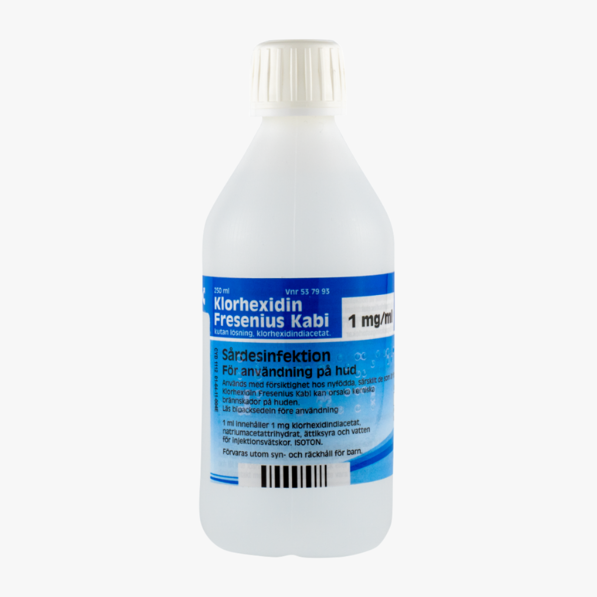 Fresenius Kabi Klorhexidin 1 mg/ml 250 ml