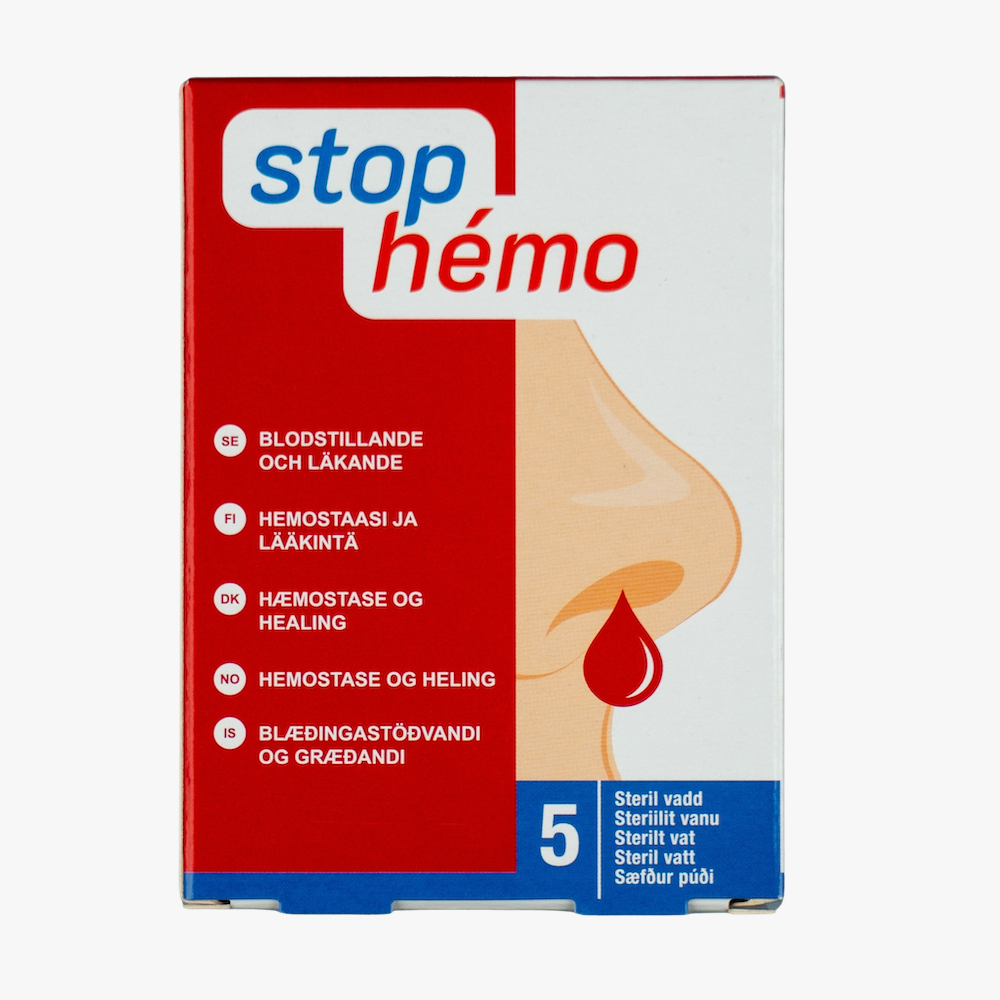 stop hémo Blodstillande Vadd 5 st