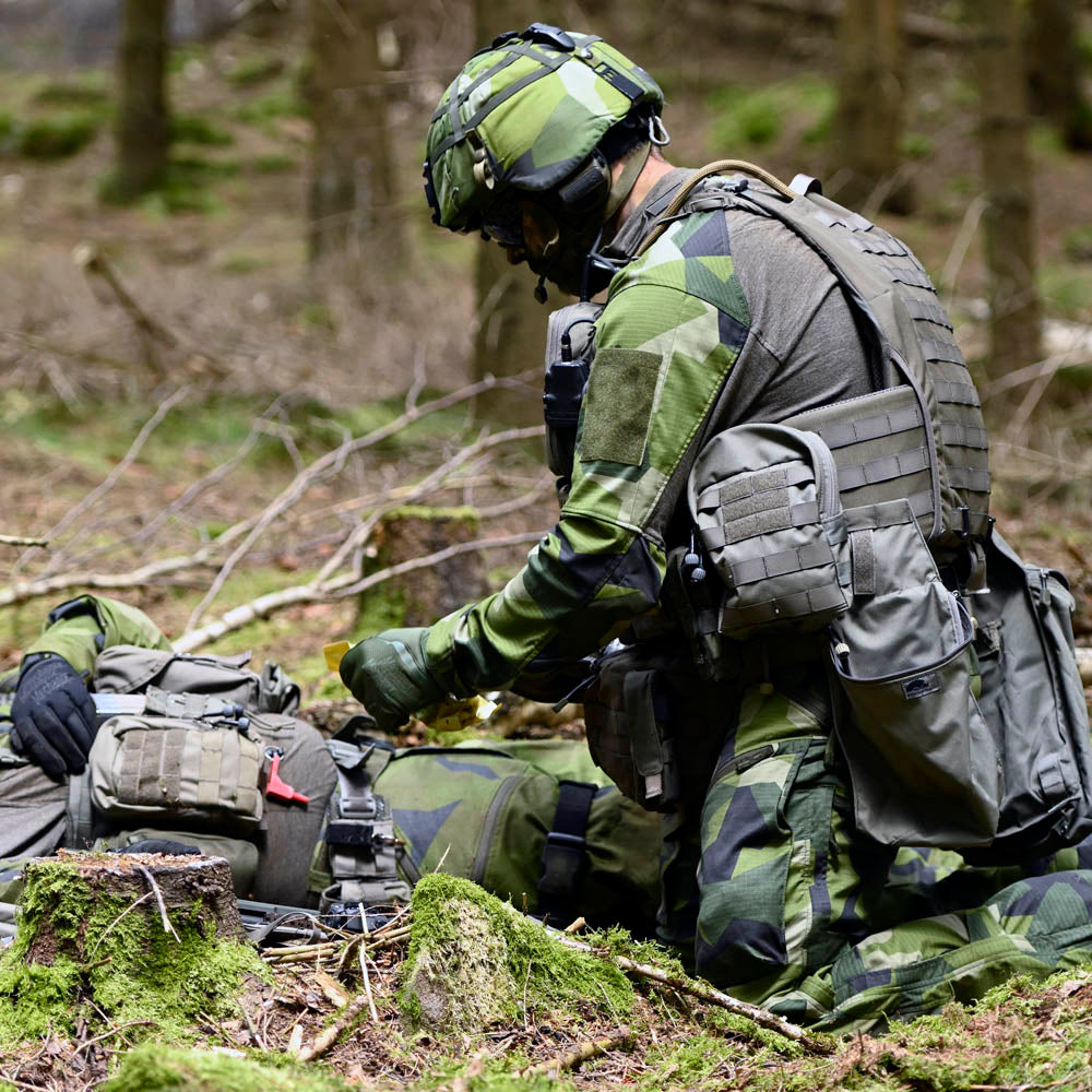 Snigel Oyster Pouch Small - Fällbar Organiseringsficka (Svart)