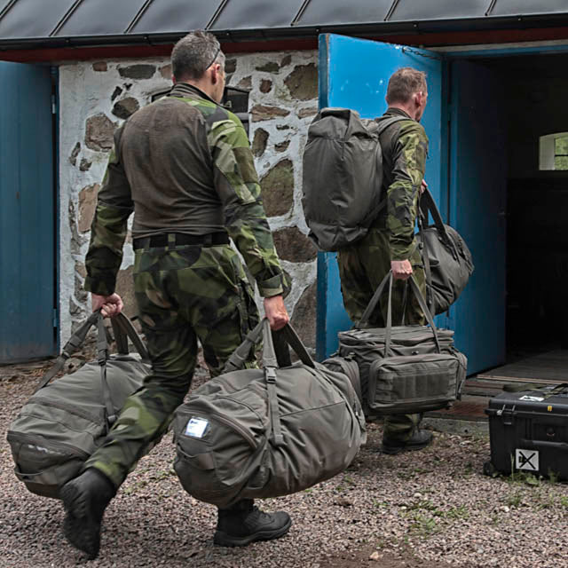 Snigel 55L Duffel Bag-17 – duffel- och ryggsäcksmodell, grå