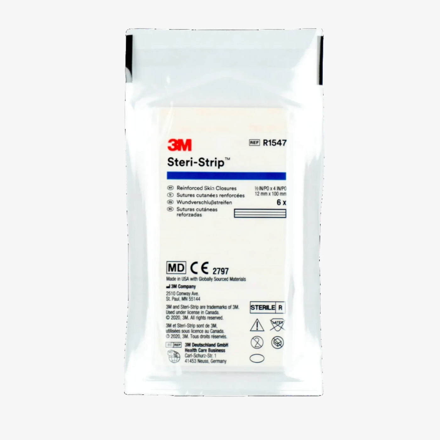 3M Steri-Strip 12 x 100 mm 6 st - 50 pack