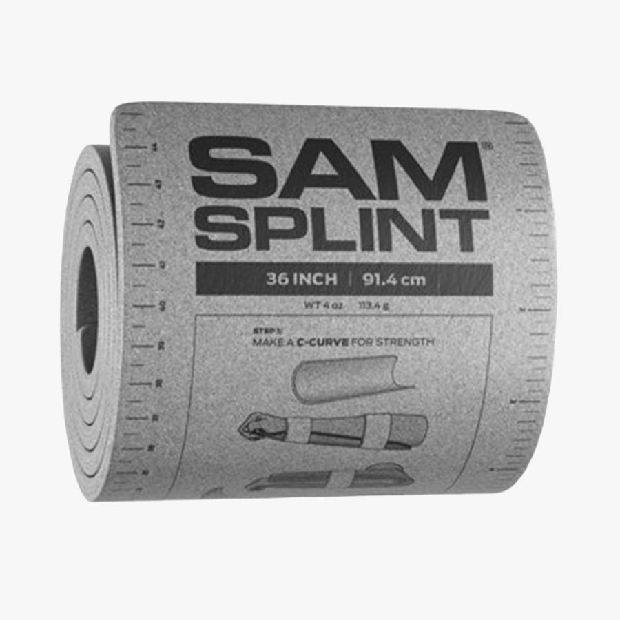 SAM Splint 36" Rullad Universalspjäla (91 cm, Svart)