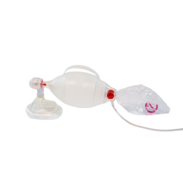 Ambu SPUR II Volwassene met patiëntventiel, drukbegrenzingsventiel 40cm H²O, zuurstofreservoir, disposable masker mt 5